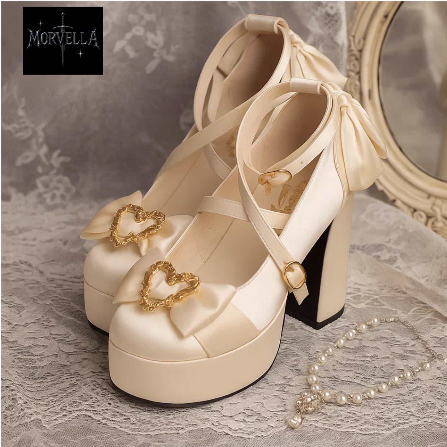 Morvella™ Shadowheart High Heels
