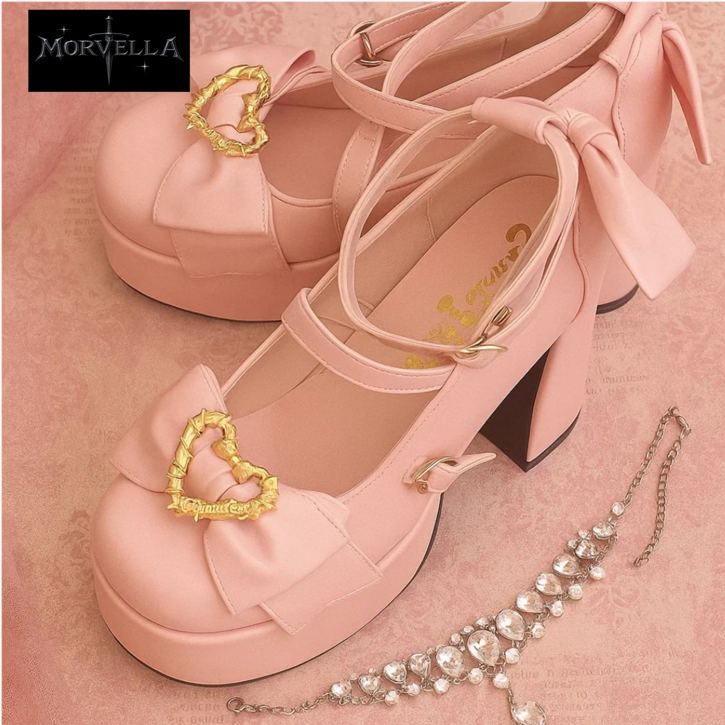 Morvella™ Shadowheart High Heels