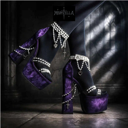 Morvella™ Nocturne Doll High Heels