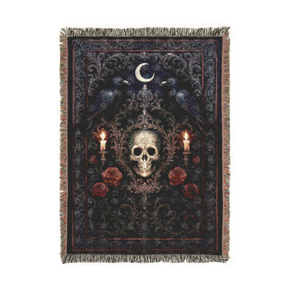 Morvella™ Midnight Rose Blanket