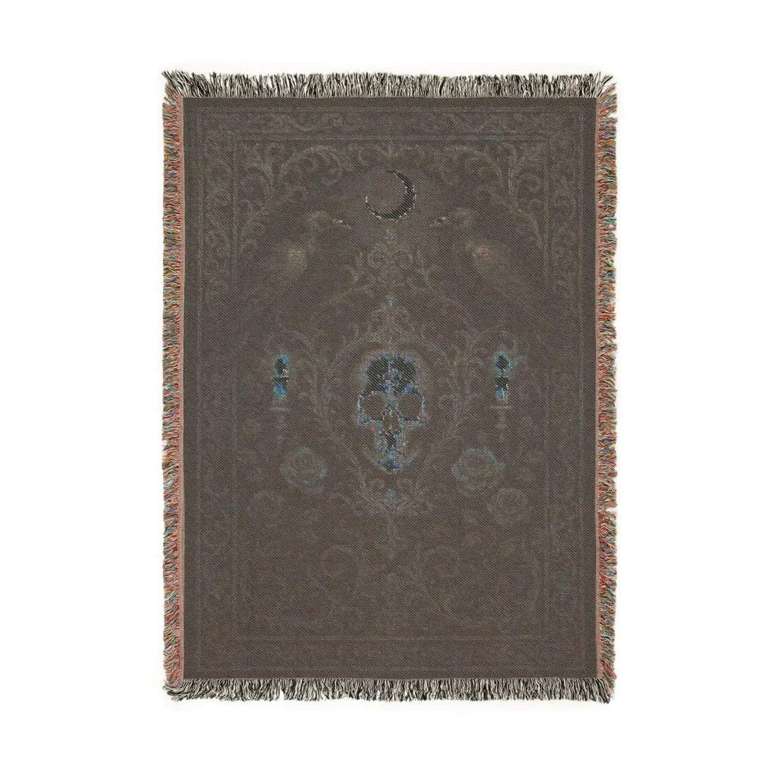 Morvella™ Midnight Rose Blanket