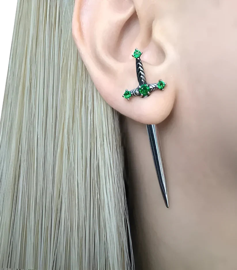 Morvella™ Sword Earrings
